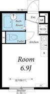 リブリ・WOODSIDEの間取り画像