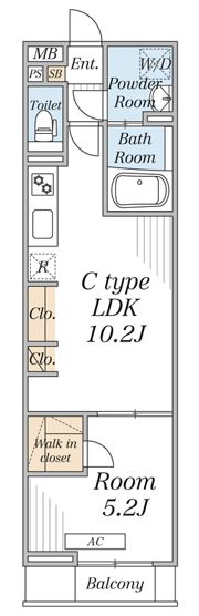 リブリ・デュ・ボンヌ八王子の間取り画像