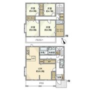 材木座戸建の間取り画像