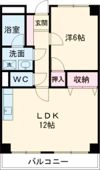 Limpiaプレステージサザンの間取り画像