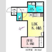 仮)BAU銀杏町1号棟の間取り画像