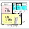 仮)BAU銀杏町2号棟の間取り画像