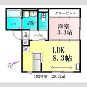 仮)BAU銀杏町2号棟の間取り画像
