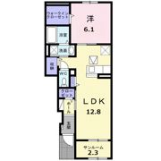 すずらんの間取り画像