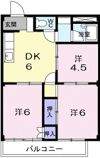 シティハイツ平松の間取り画像