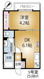 AQUE24の間取り画像