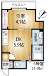 AQUE24の間取り画像