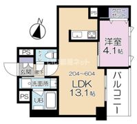コンフォートスクエア川崎の間取り画像