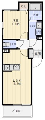 La Primavera 和白東の間取り画像