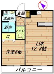 ル・シエルの間取り画像