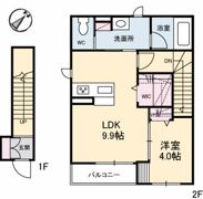 Puro Madera 西市の間取り画像