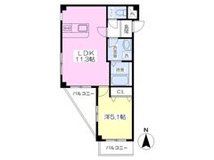 プランドール・Nの間取り画像
