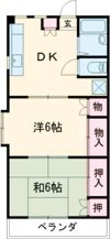メゾンオオワキの間取り画像