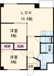 ブルーミィ梁川の間取り画像