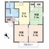 サンシャインハイツ梅井Ⅱの間取り画像