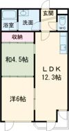 ブルーミィ梁川の間取り画像