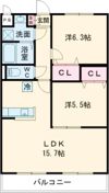 サンフェイス松代の間取り画像