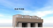 (仮称)隼人町真孝松山3249AP B棟の外観