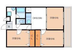 Nマンションの間取り画像