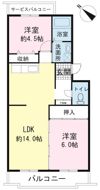 アヴニールドゥモエの間取り画像