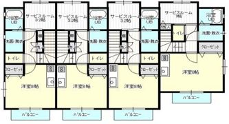 WELL－ONE 宮千代の間取り画像