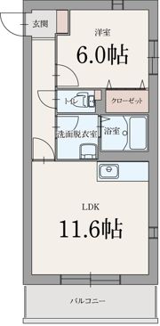 グランウッドの間取り画像