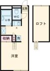 パルテ大濠S棟の間取り画像
