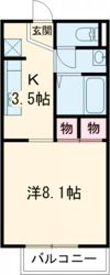ミカーサ日永の間取り画像