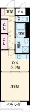 ミカーサ安島の間取り画像