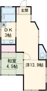 バレンタくん1号の間取り画像