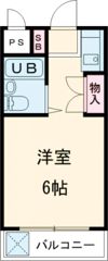 メゾンなりきの間取り画像