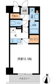レジデンス両国駅前の間取り画像