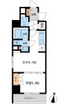 レジデンス両国駅前の間取り画像