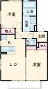 メイプルメゾン小中島公園前A棟の間取り画像