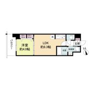 S-RESIDENCE国泰寺町二丁目の間取り画像