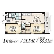 ウィルあじまの間取り画像