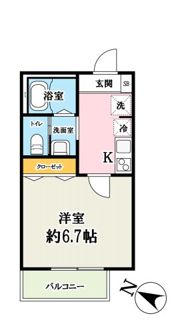 (仮称)キャメル所沢4の間取り画像