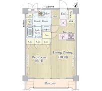 アンソレイユ氷川台の間取り画像