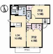アルファパーク B棟の間取り画像