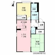 ディアスタウン B棟の間取り画像