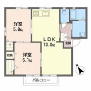 ファンテジー旭ヶ丘 A棟の間取り画像