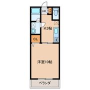 ミルーム津福の間取り画像