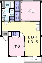 パークサイド．Uの間取り画像