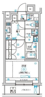 セジョリ中野富士見町の間取り画像