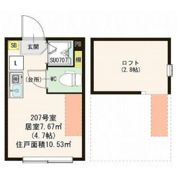 ハーモニーテラス久我山Ⅱの間取り画像