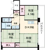 ビレッジハウス燕2号棟の間取り画像