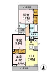 メゾン シャルムの間取り画像