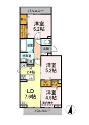 メゾン シャルムの間取り画像