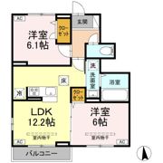 オリエンタルドエル Ⅱの間取り画像
