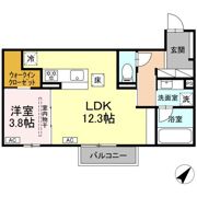 (仮称)D-ROOM富士町の間取り画像